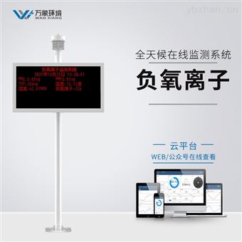 WX-FLZ10景区负氧离子显示屏