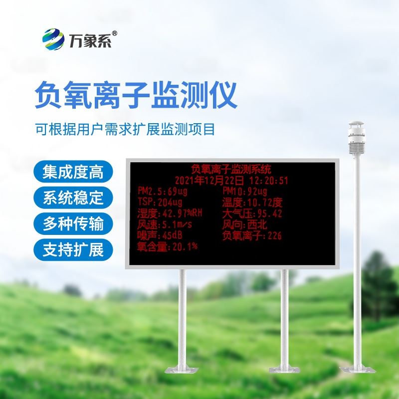 负氧离子监测系统