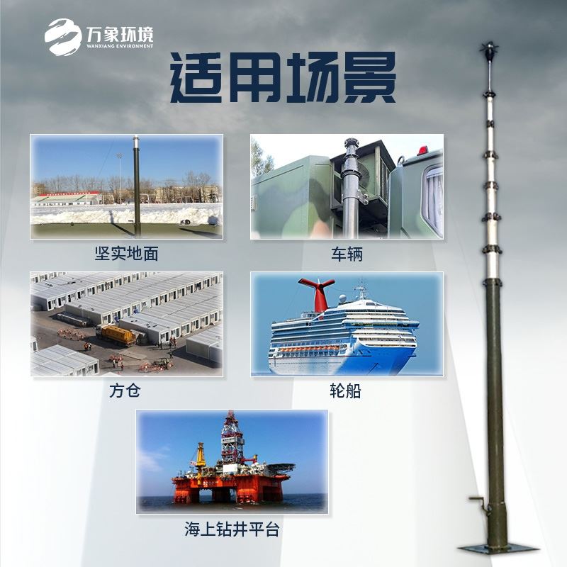 20米手动可提前放电避雷针
