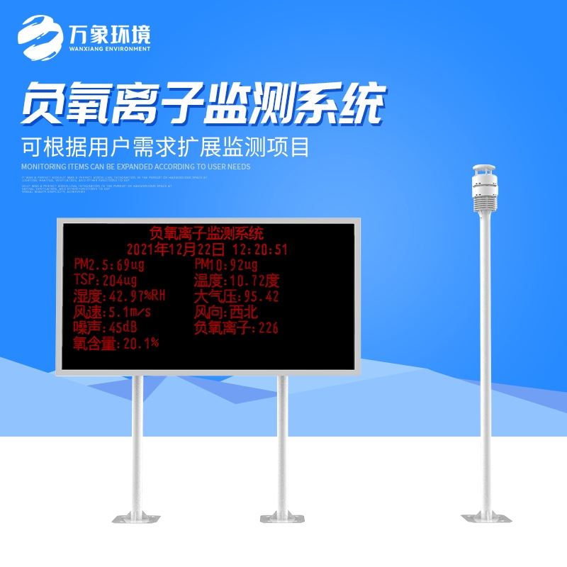 负氧离子在线监测系统